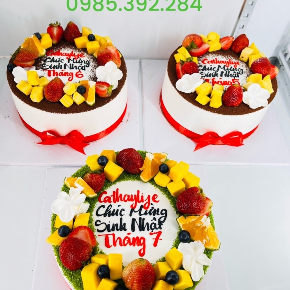 Mẫu bánh kem sinh nhật 004