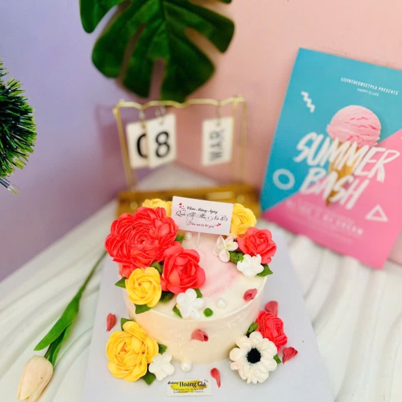 BÁNH KEM HOA | BKH 00678