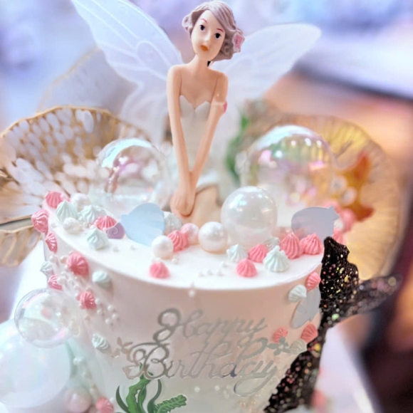 Bánh kem bé gái nàng tiên 2025