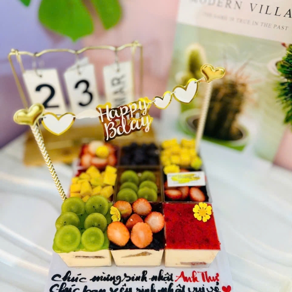 Mẫu bánh mouse mix 9 vị 2025