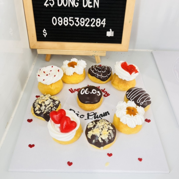 Bánh kem lễ 8/3 - 20/10 mẫu 002