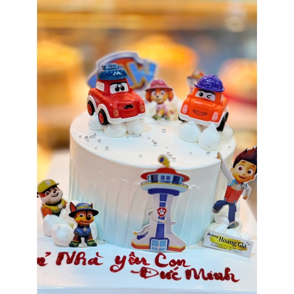 Bánh kem bé trai mẫu mới