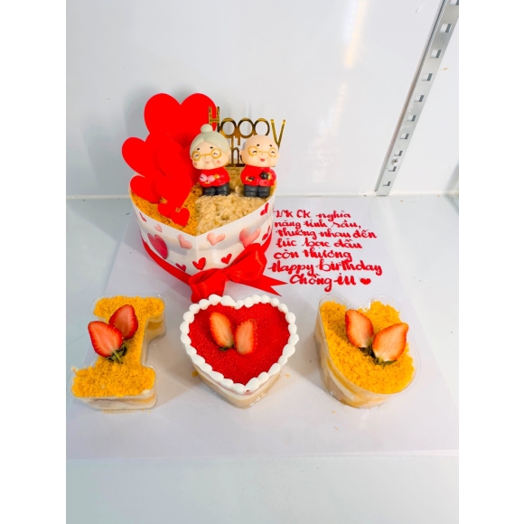 Bánh kem lễ 8/3 - 20/10 mẫu 010