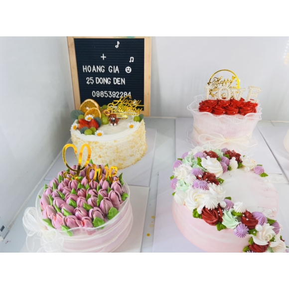 Bánh kem lễ 8/3 - 20/10 mẫu 001